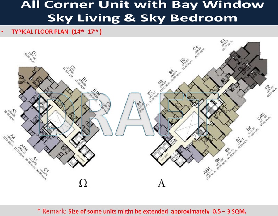 Ashton Asoke Rama 9 Bangkok Property Floor Plans