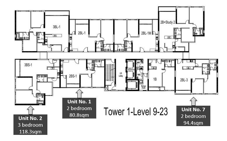 Estella Heights Tower 1 Site Plan