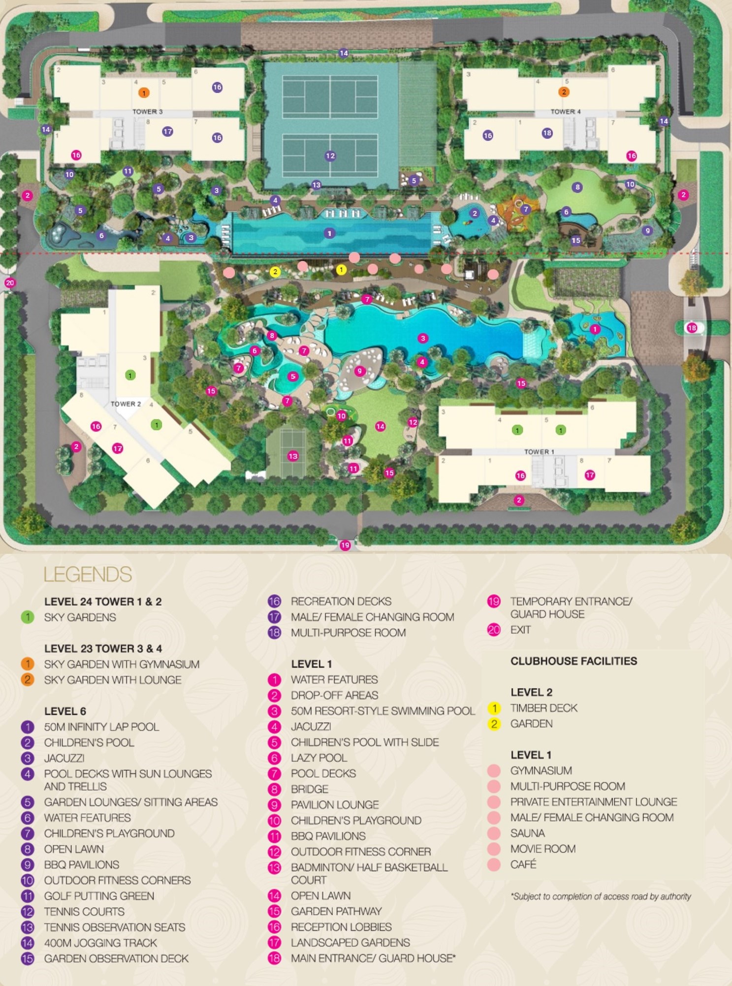 Estella Heights Facilities Overview