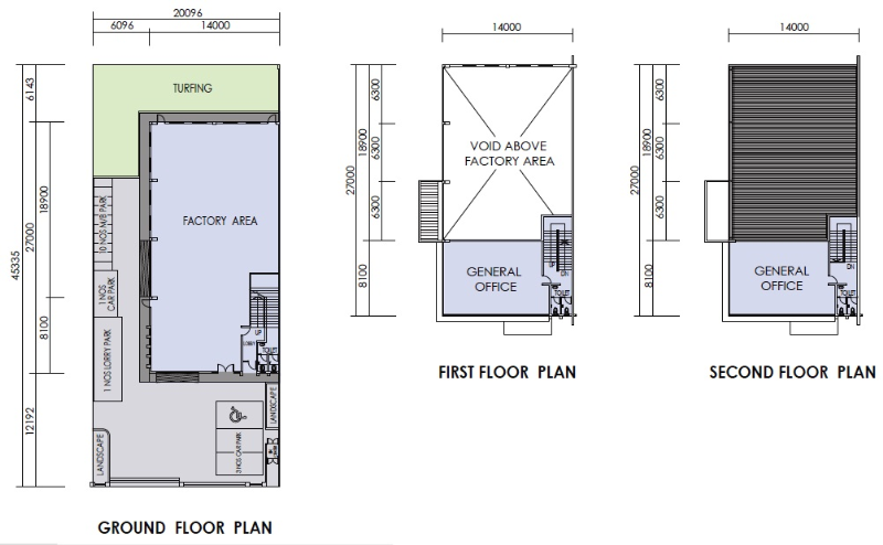 Harvest Green Semi-Detached Factory Floor Plans