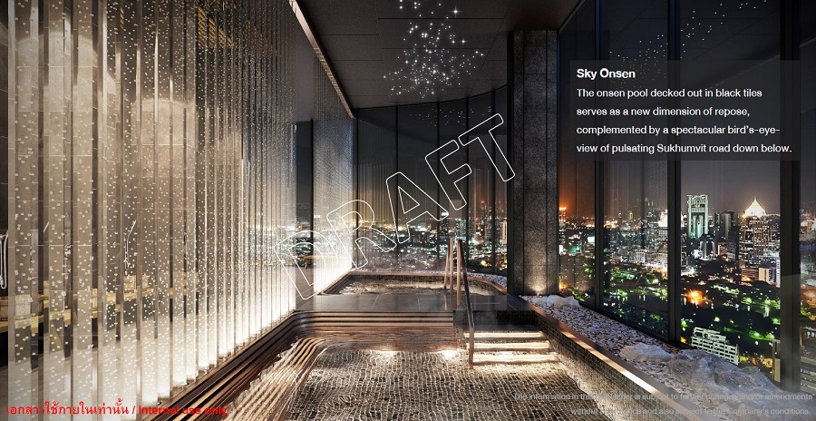 Ideo Q Sukhumvit 36 Facilities - Sky Onsen