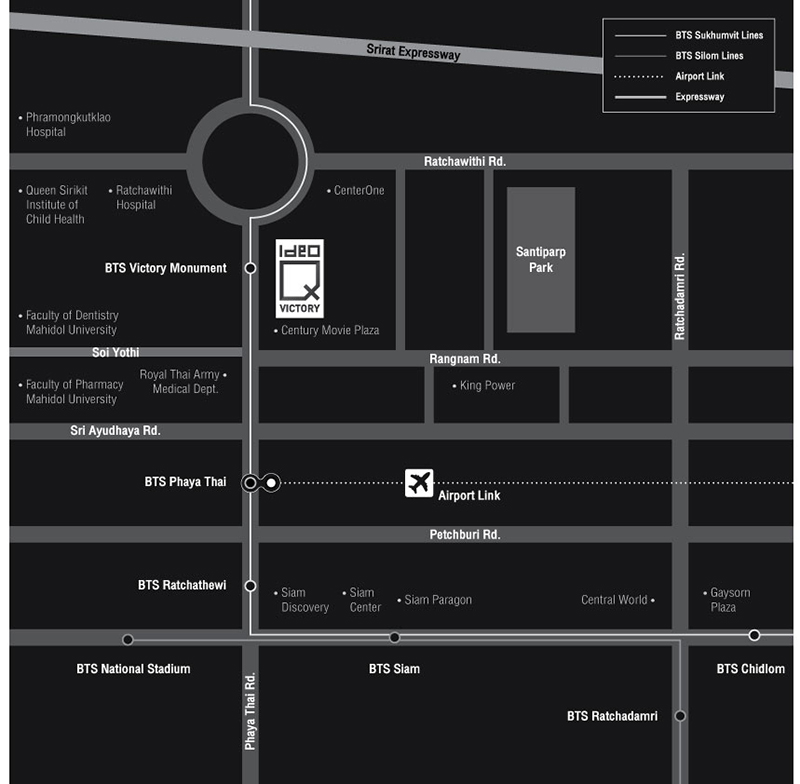 Ideo Q Victory Location Map