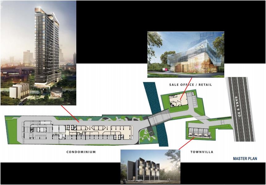 Ideo Rama 9 Asoke ground floor siteplan